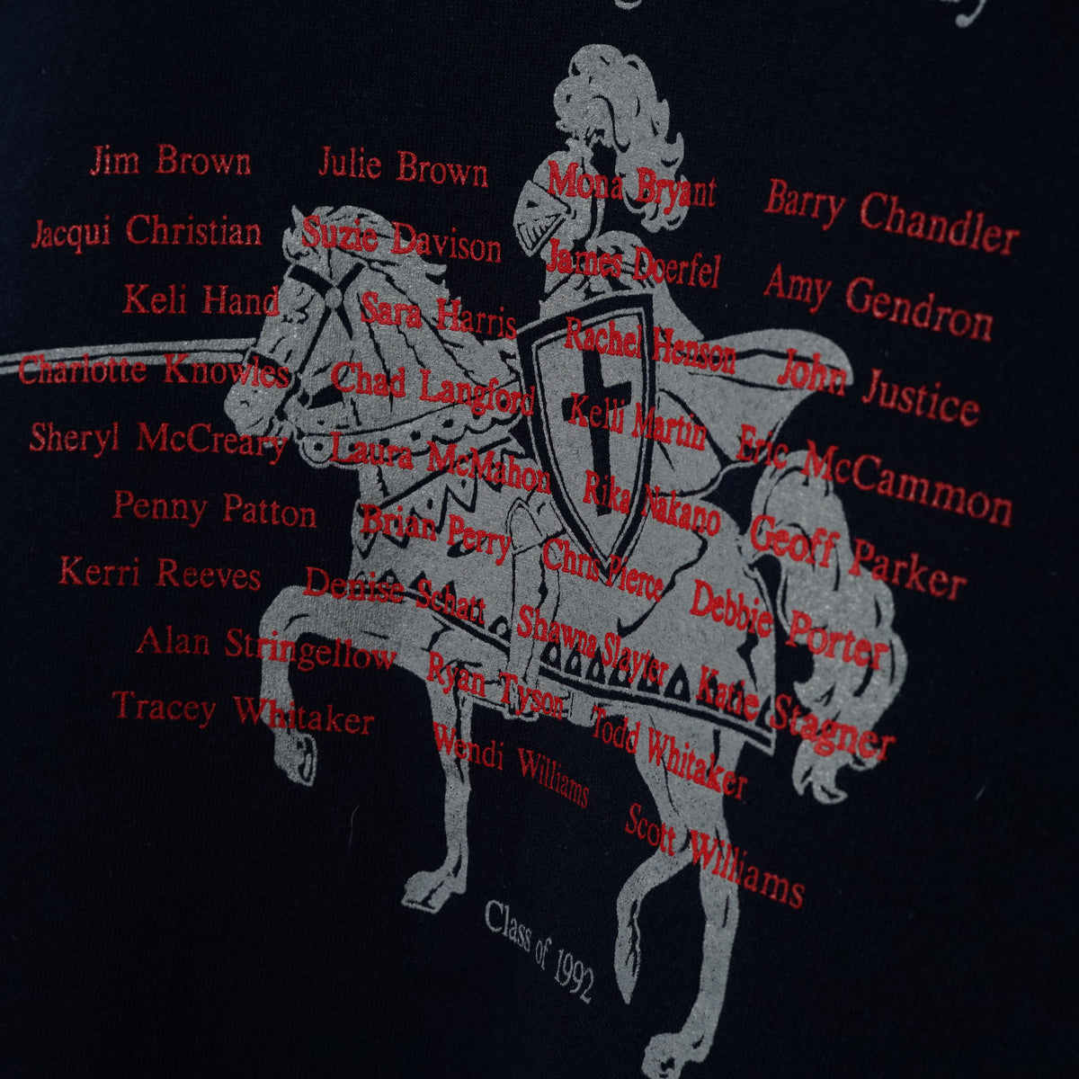 Russell Athletic Printed Crew Neck Sweatshirt / Early ’90s (Made in USA)