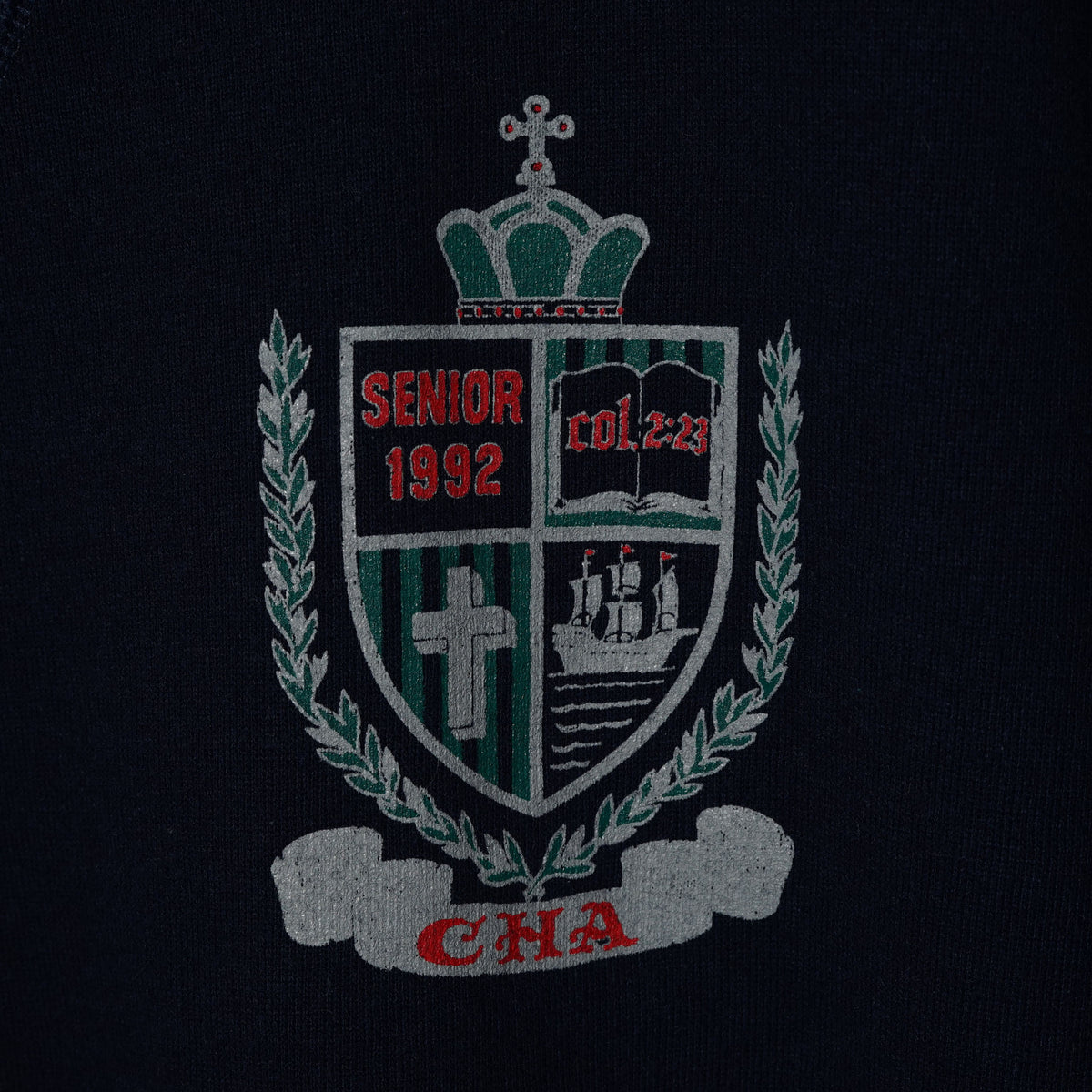 Russell Athletic Printed Crew Neck Sweatshirt / Early ’90s (Made in USA)