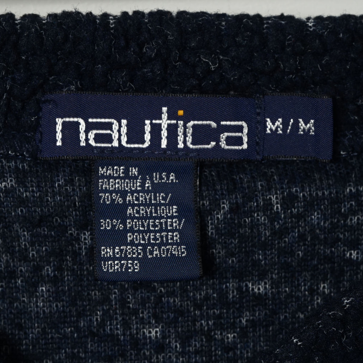 Nautica Crew Neck Sweater / Early '90s-Mid '90s (Made in USA)