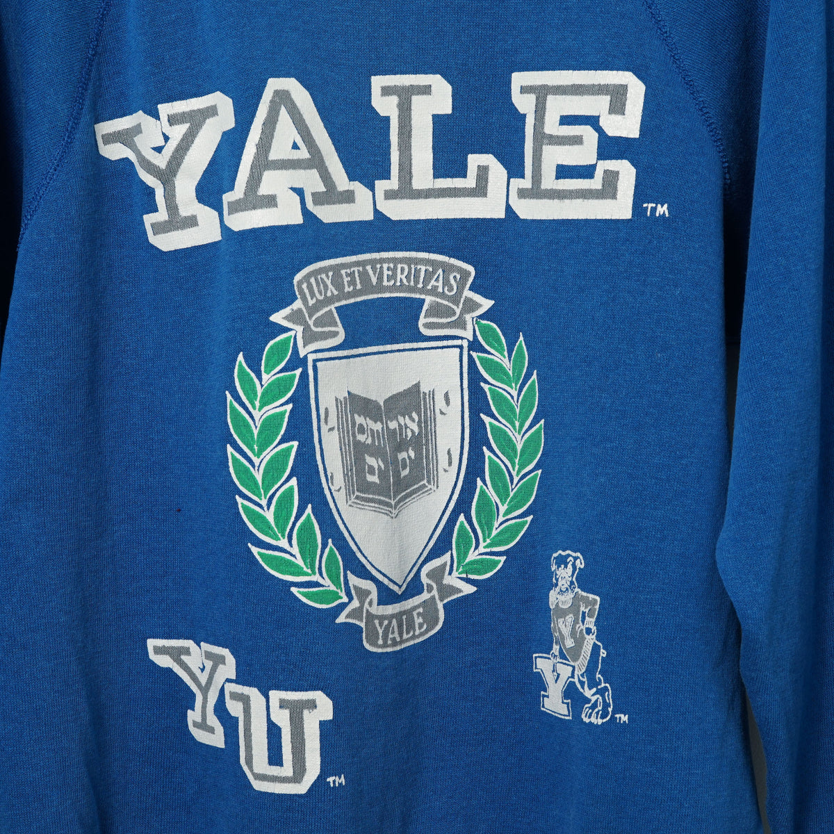 Tultex Printed Crew Neck Sweatshirt / Late ’80s-Early ’90s (Made in USA)