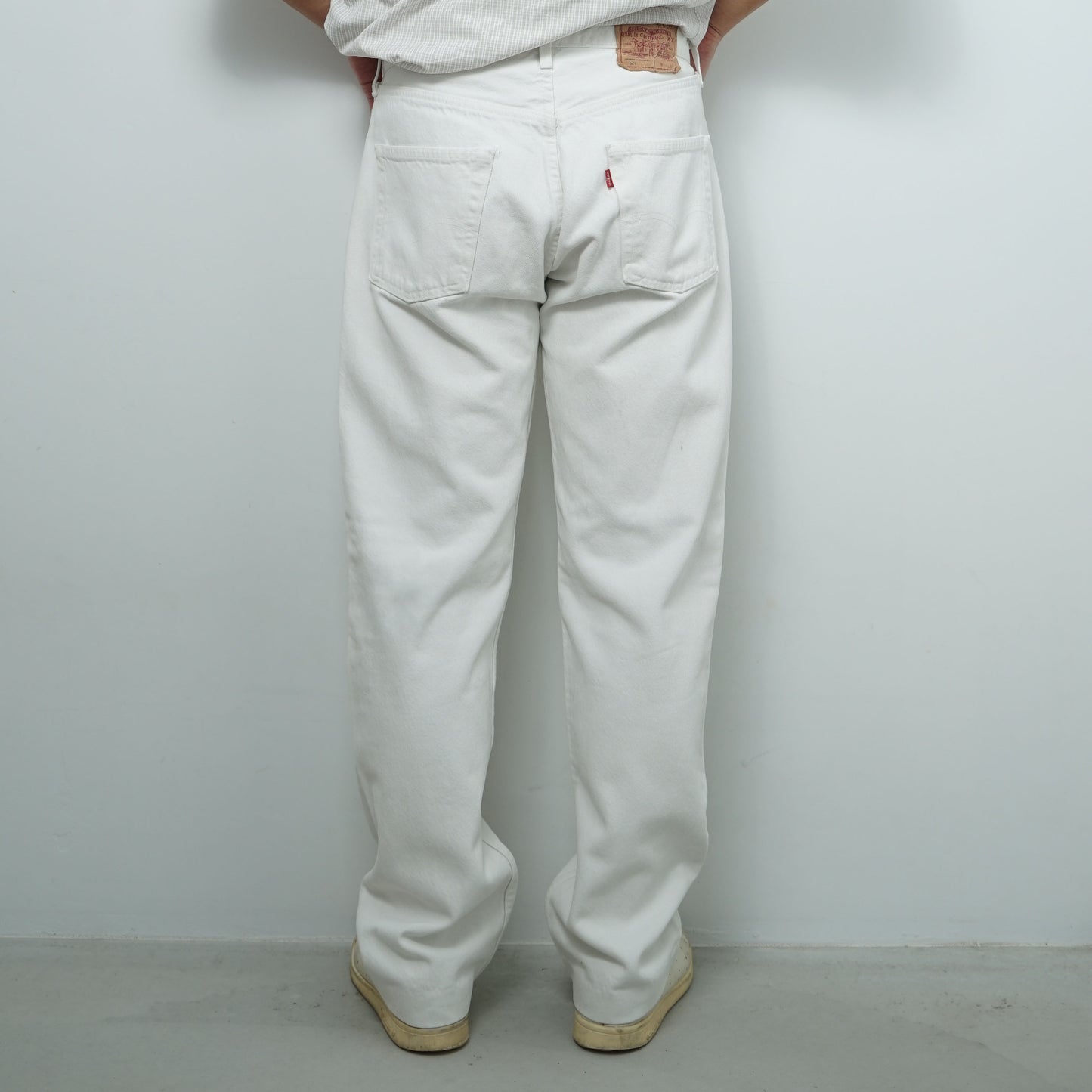 Levi’s 5 Pocket White Denim Pants / Early '90s (Made in France)